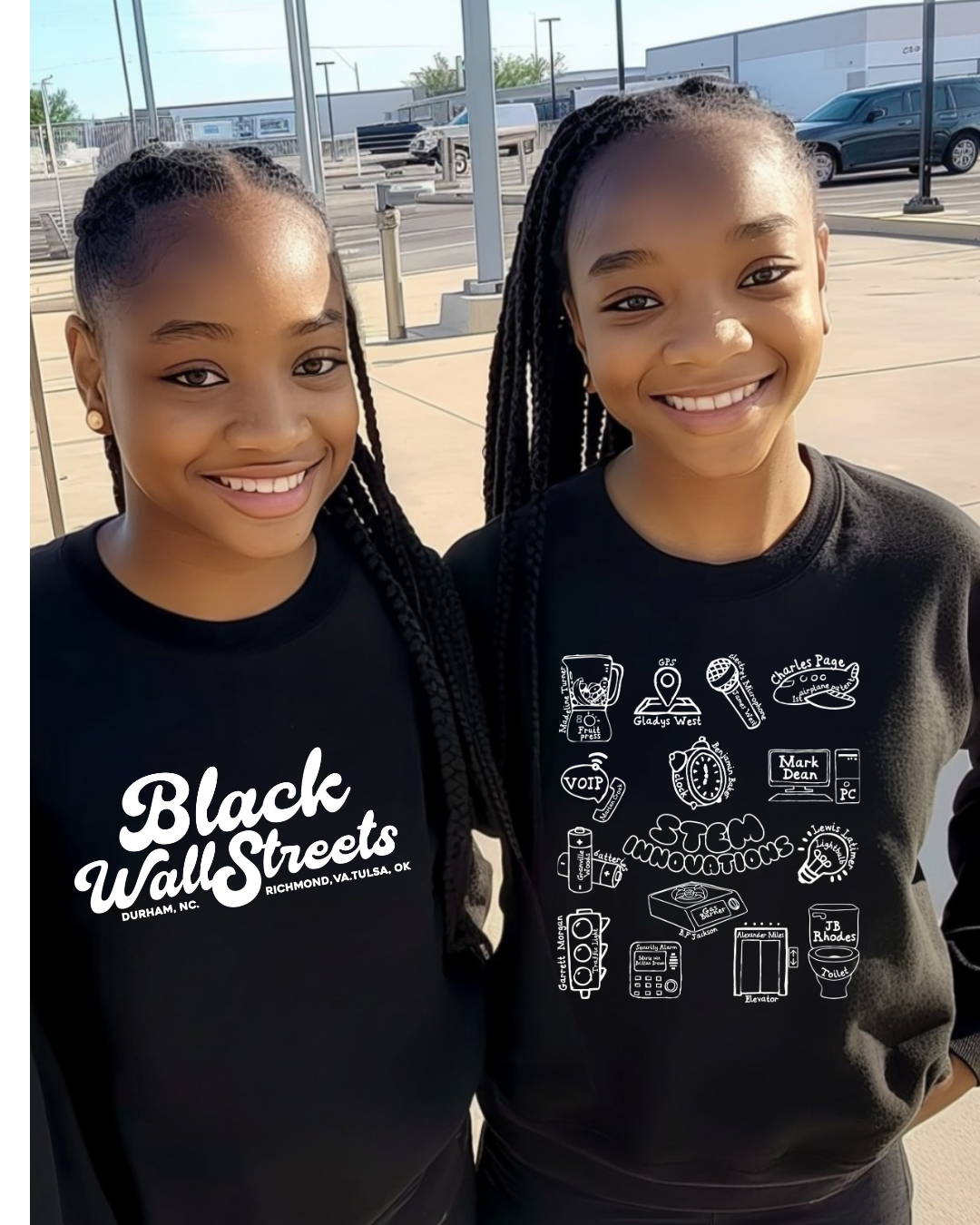 Black Wallstreet Youth Tee