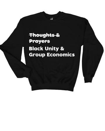 Thoughts and Prayers Sweatshirt Design