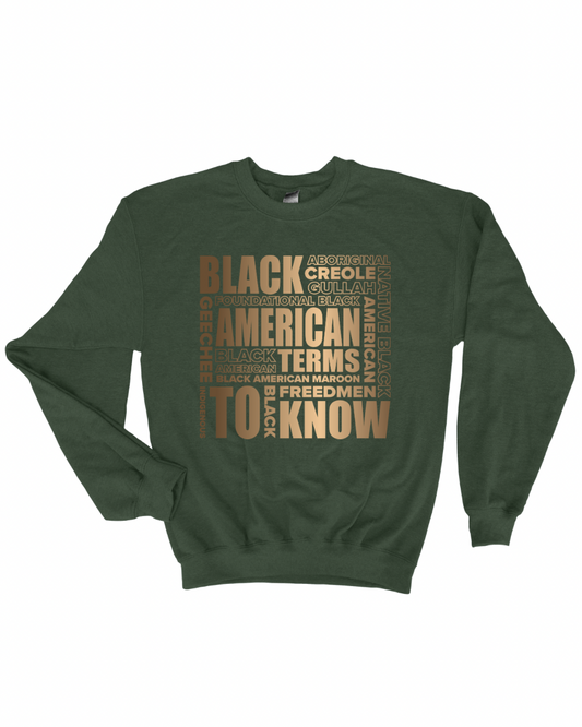 10 Terms To Know Sweatshirt